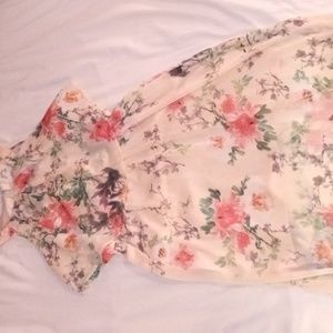 Sweet Storm Flowered Dress